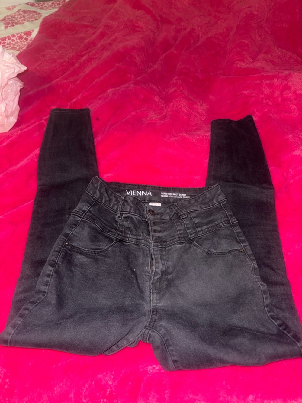 Forever 21 Black High-Rise Skinny Jeans